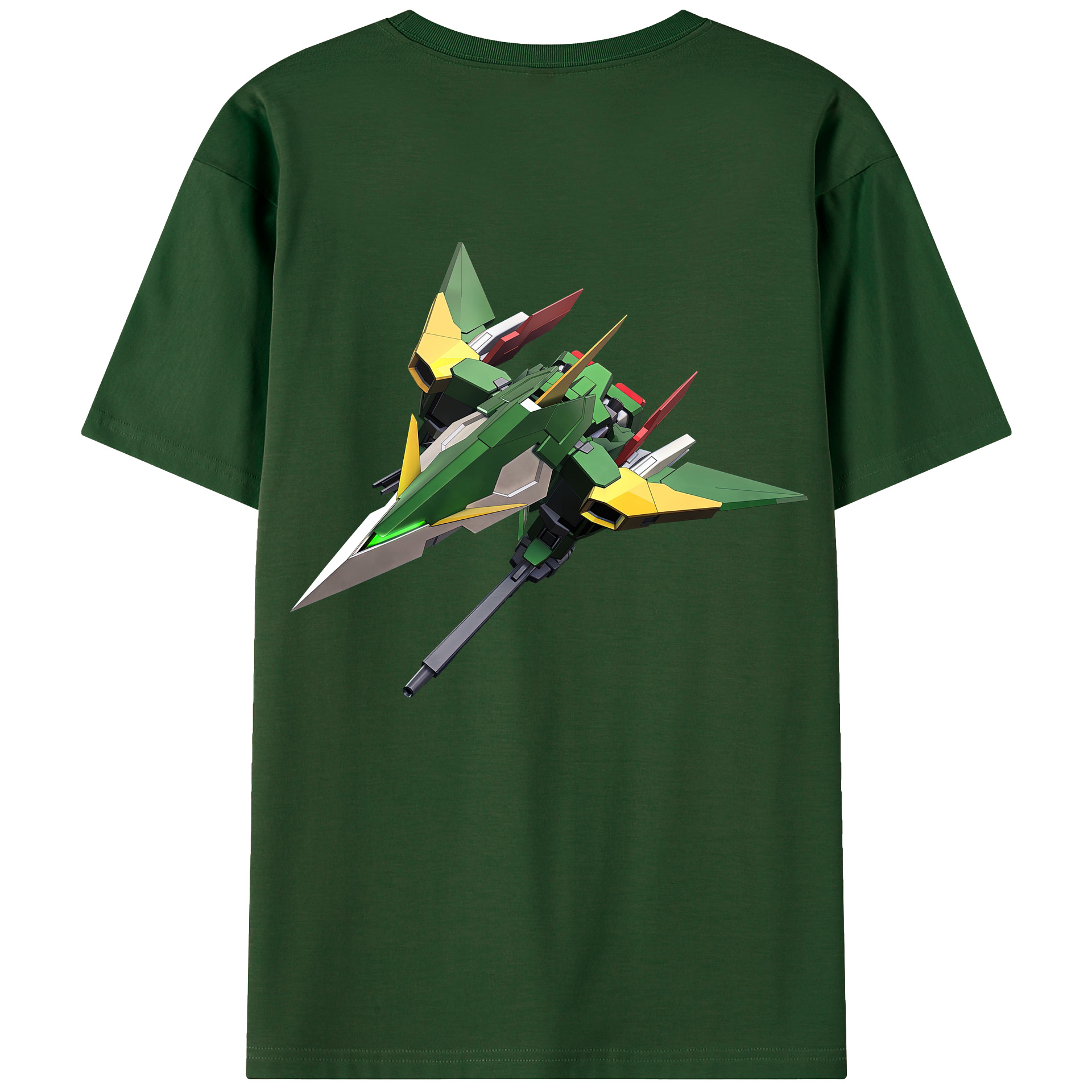 （画像用） 機動戦士ガンダム Mobile Suit Gundam 綿100％半袖Tシャツ（背面プリント）